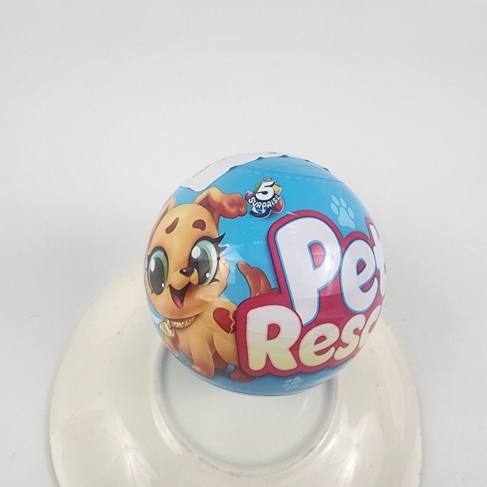 5 Surprise PET‎ RESCUE Series 1, Mystery Collectable Capsule ZURU Factory Sealed